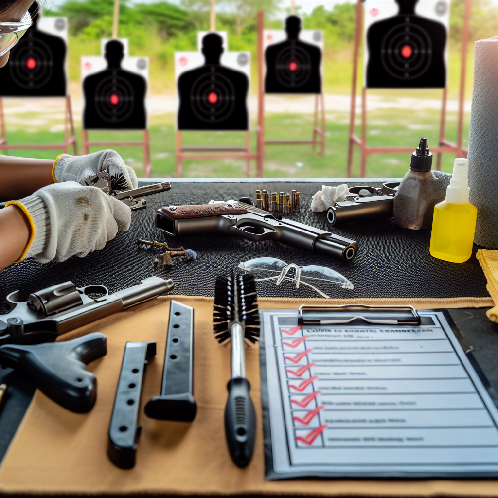 Cleaning Your Gun After a Shooting Competition