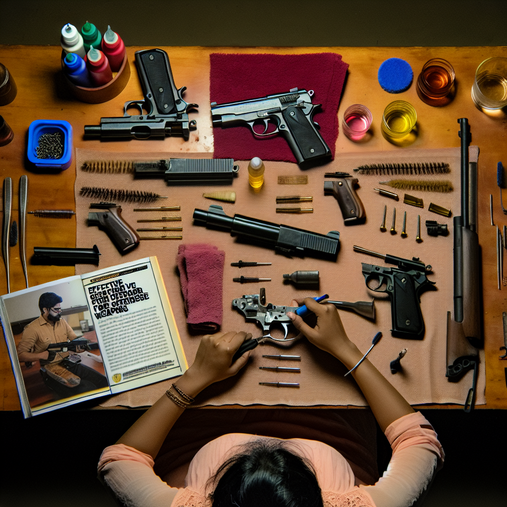 Effective Gun Cleaning for Self-Defense Weapons
