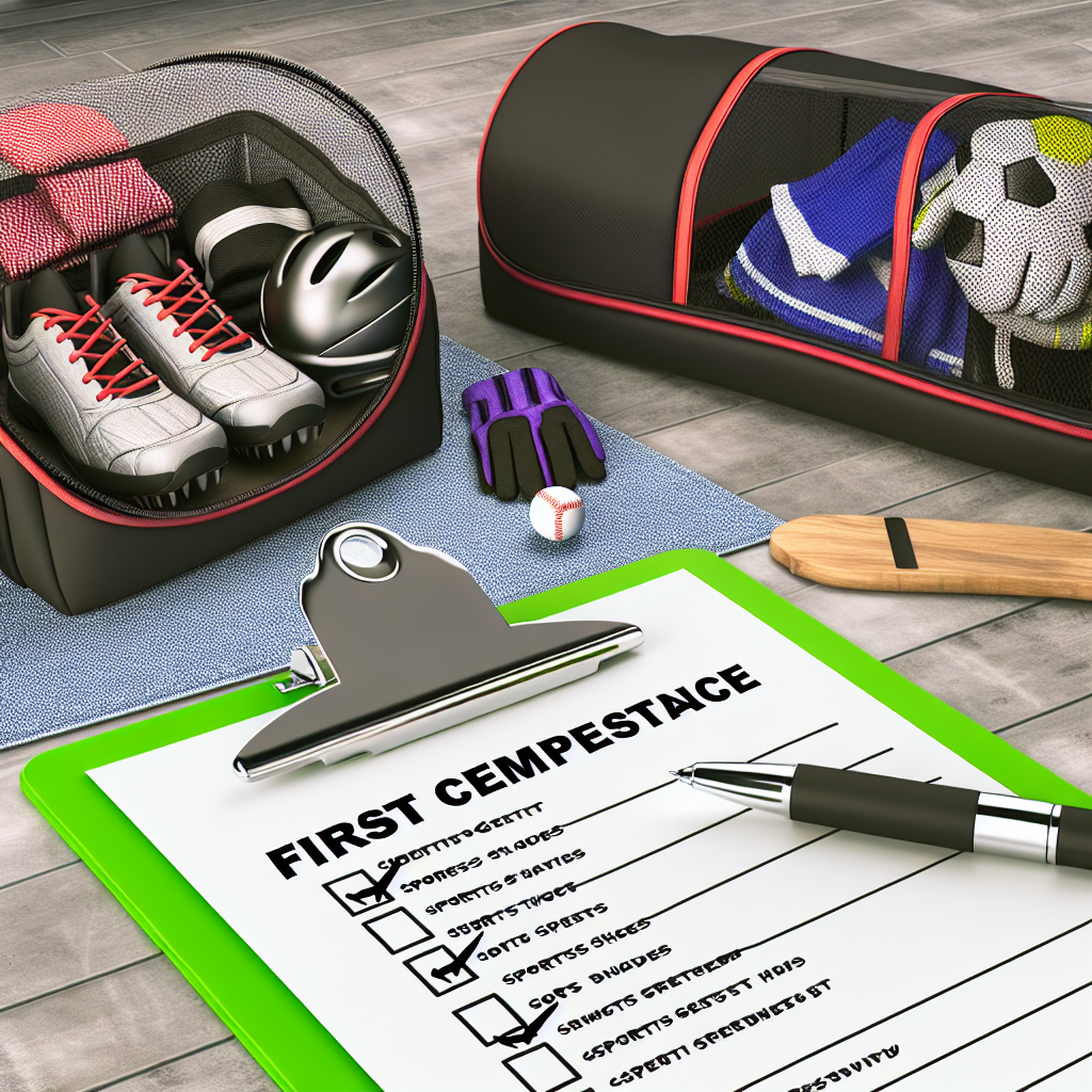 Gear Checklist for Your First Competitive Match