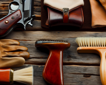How to Care for Leather Accessories on Antique Guns