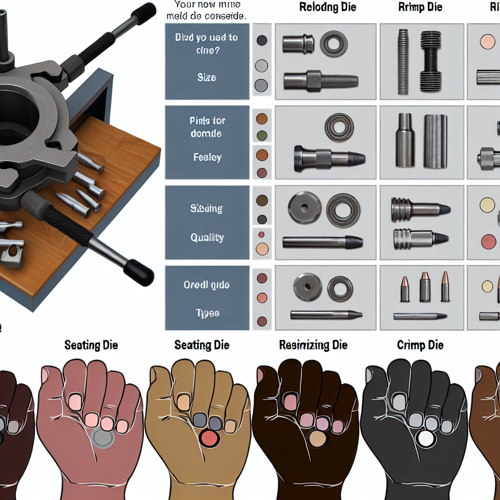 How to Choose the Right Dies for Reloading
