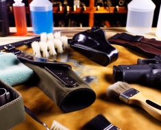 How to Clean Gun Accessories Like Slings and Holsters