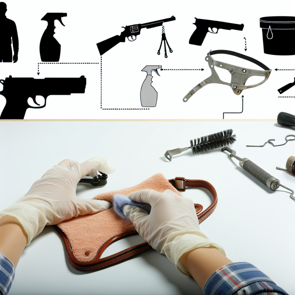 How to Clean Gun Accessories Like Slings and Holsters