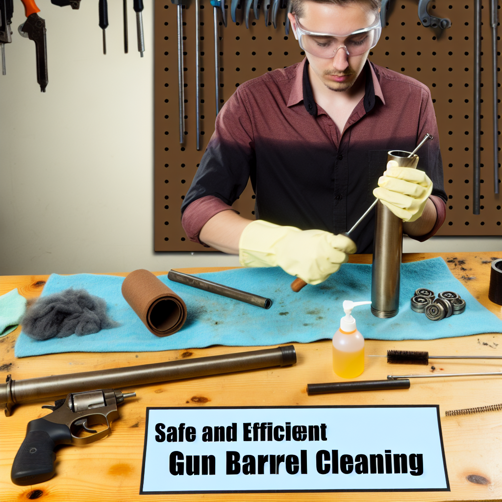 How to Clean Gun Barrels Efficiently
