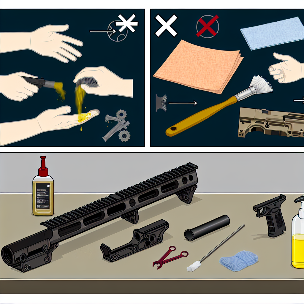 How to Clean Tactical Gun Rails and Mounts
