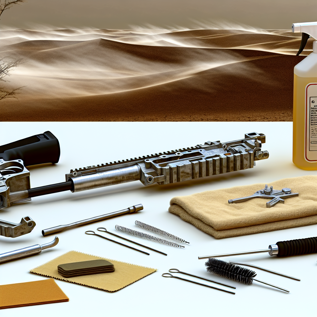 How to Clean Your Gun After Exposure to Sand and Dust