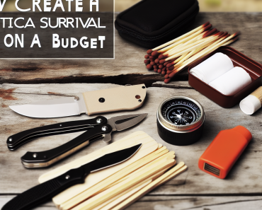 How to Create a Tactical Survival Kit on a Budget