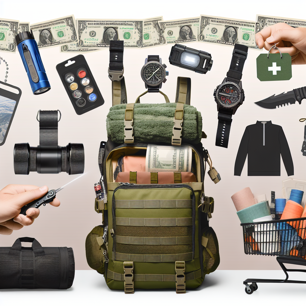 How to Create a Tactical Survival Kit on a Budget