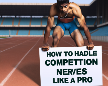 How to Handle Competition Nerves Like a Pro