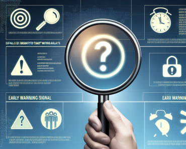 How to Identify Potential Threats Early