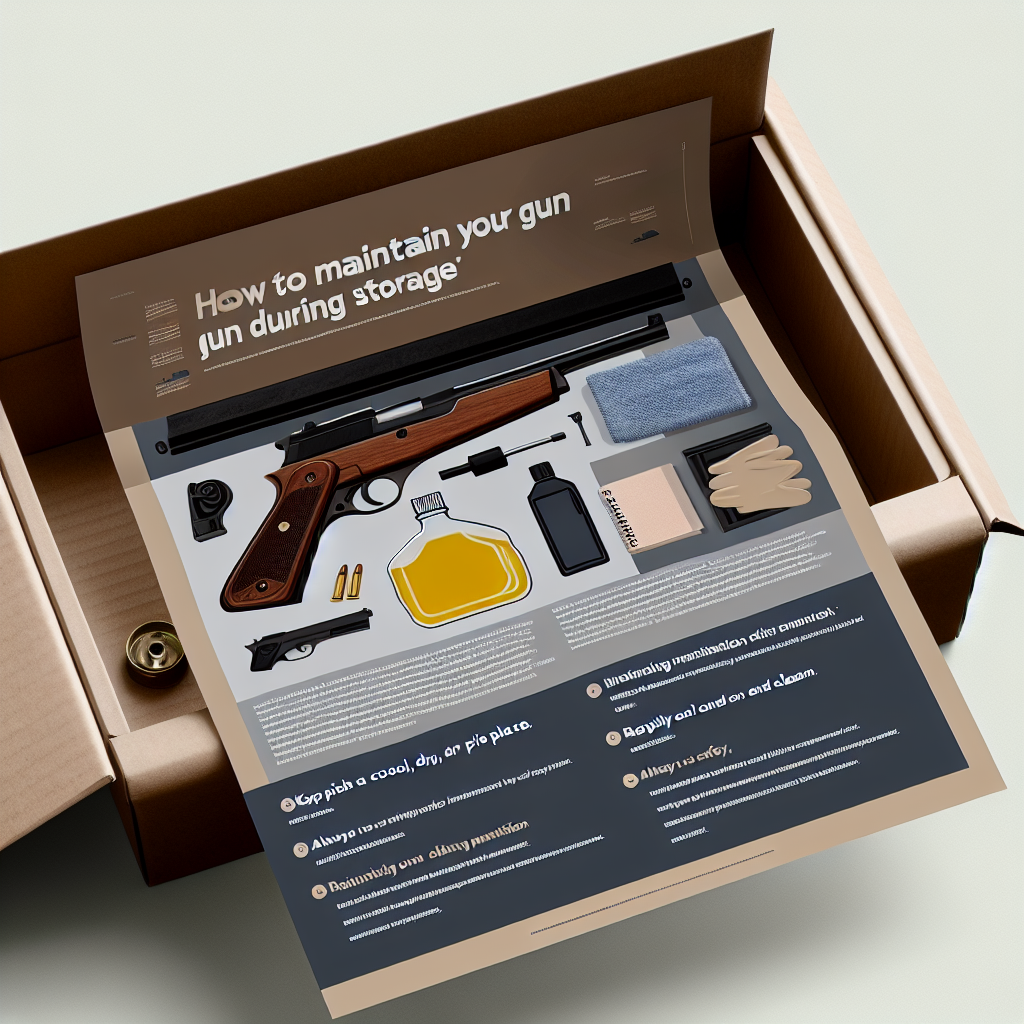 How to Maintain Your Gun During Storage