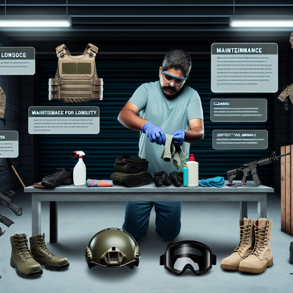 How to Maintain Your Tactical Gear for Longevity