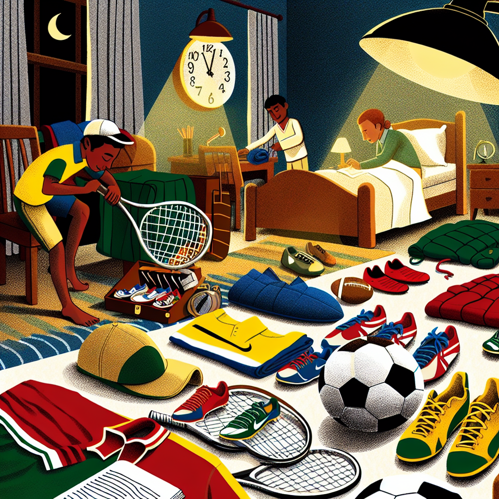 How to Prepare Your Equipment the Night Before a Match