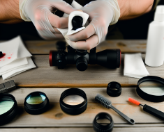 How to Properly Clean Gun Sights and Optics