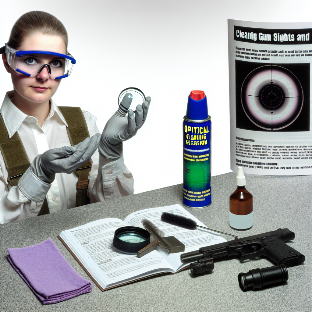 How to Properly Clean Gun Sights and Optics
