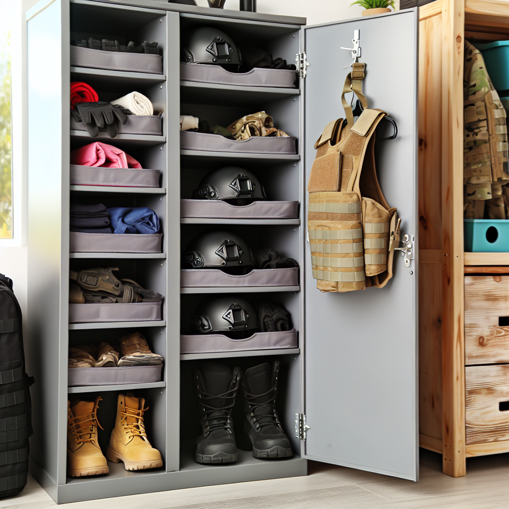How to Safely Store Your Tactical Gear at Home