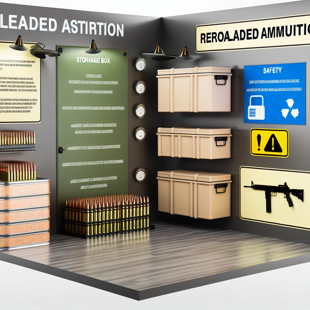 How to Store Reloaded Ammo Safely and Securely