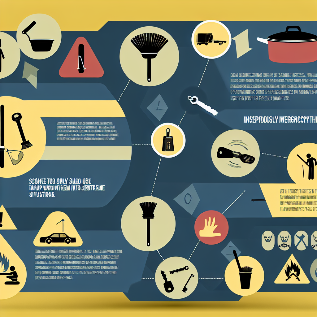 How to Use Improvised Weapons in Emergencies