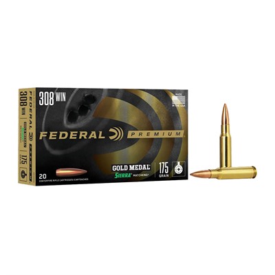 Federal Gold Medal Match .308 Winchester Ammo