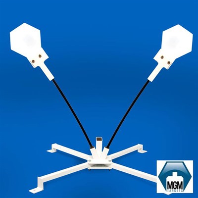MGM Targets Double Lolli Popper with 8" Targets