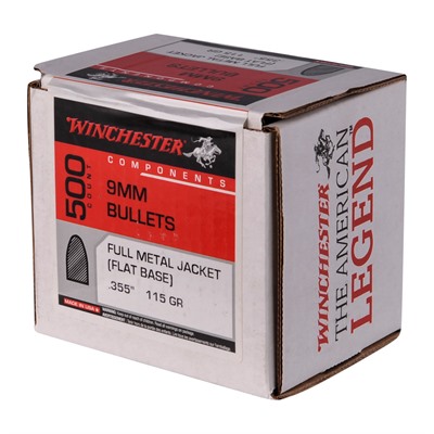 Winchester 9mm 147gr Jacketed Hollow Point Bullets