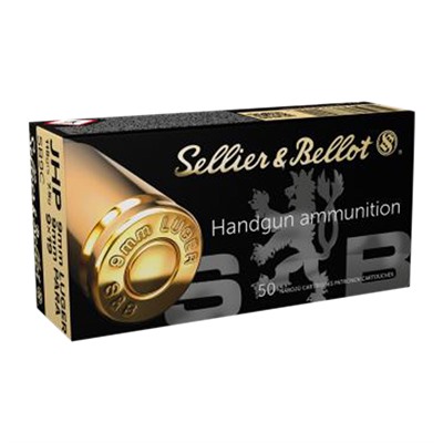 Sellier & Bellot 9mm Luger Jacketed Hollow Point Ammo