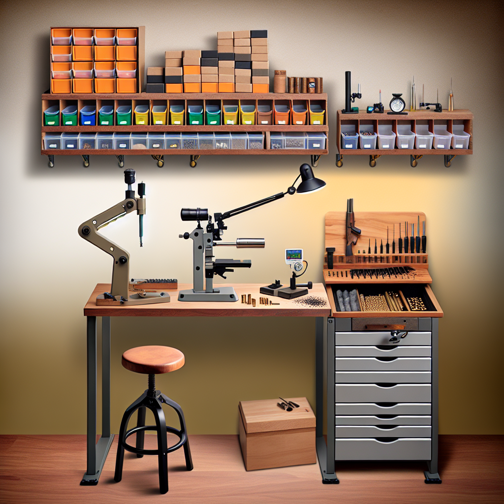 Reloading Bench Setup Ideas for Small Spaces