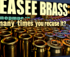 Reloading Brass: How Many Times Can You Reuse It?