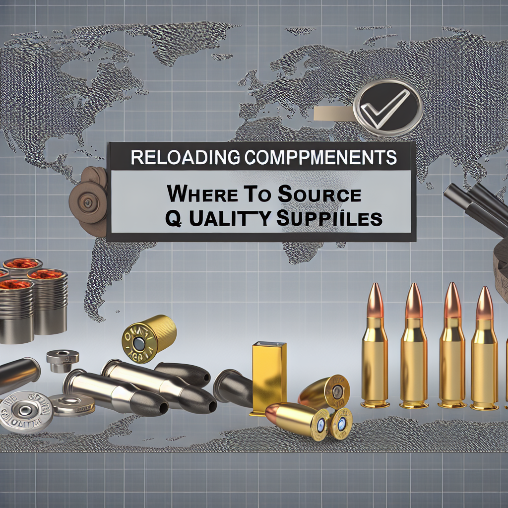 Reloading Components: Where to Source Quality Supplies