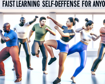 Self-Defense Techniques Anyone Can Learn Fast