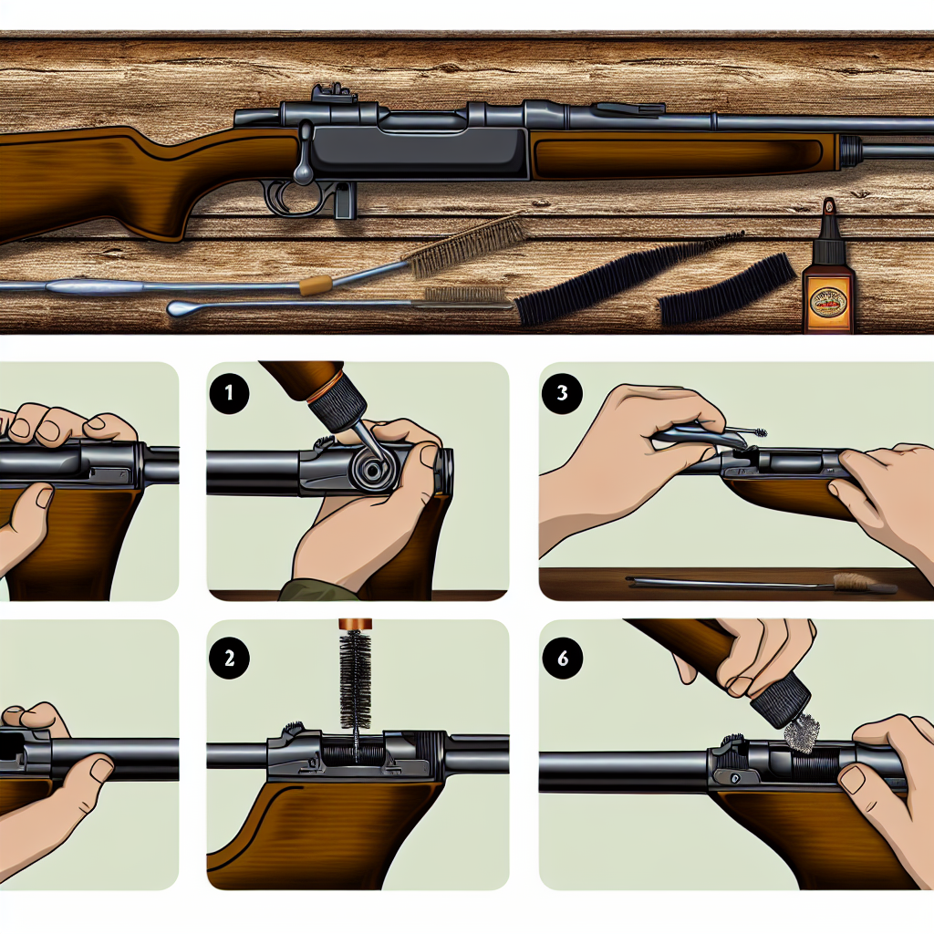 Step-by-Step Cleaning of a Bolt-Action Rifle