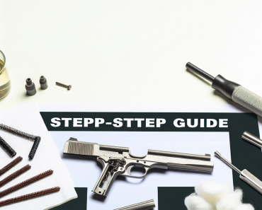 Step-by-Step Guide to Cleaning a Semi-Automatic Pistol