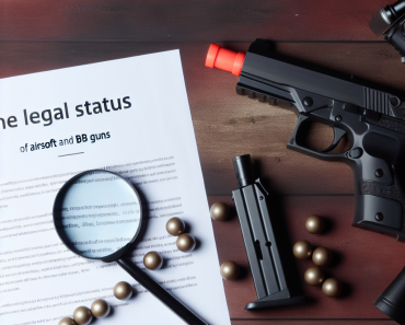 The Legal Status of Airsoft and BB Guns
