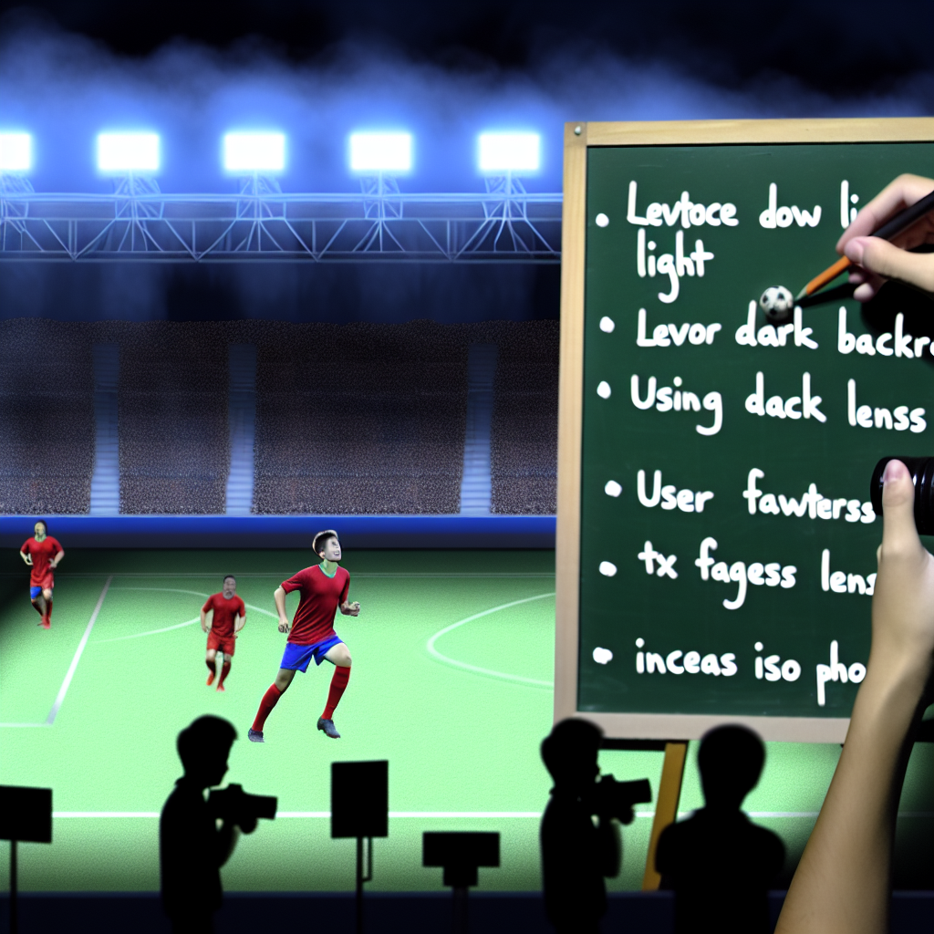 Tips for Shooting with Low Light in Competitive Matches