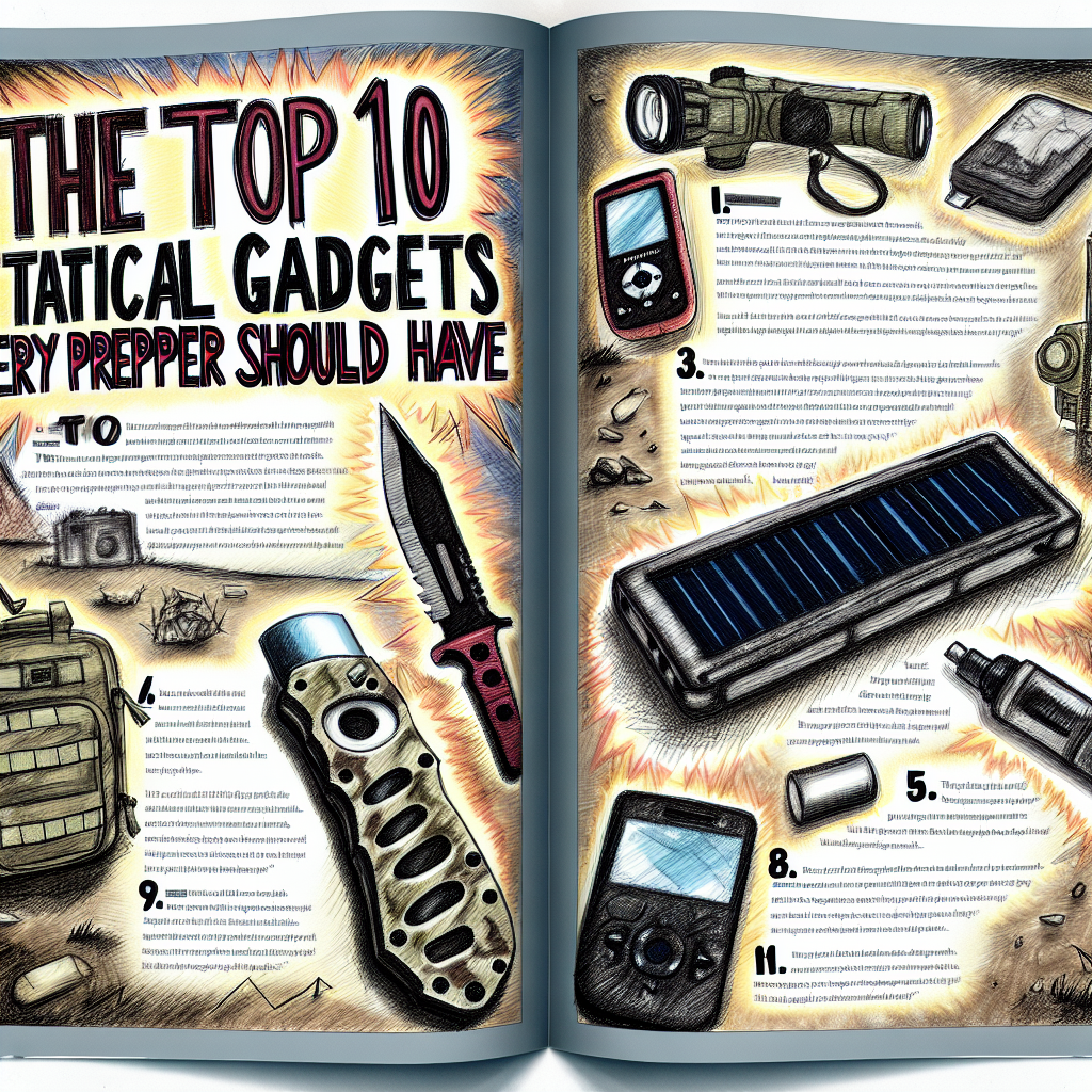 Top 10 Tactical Gadgets Every Prepper Should Have