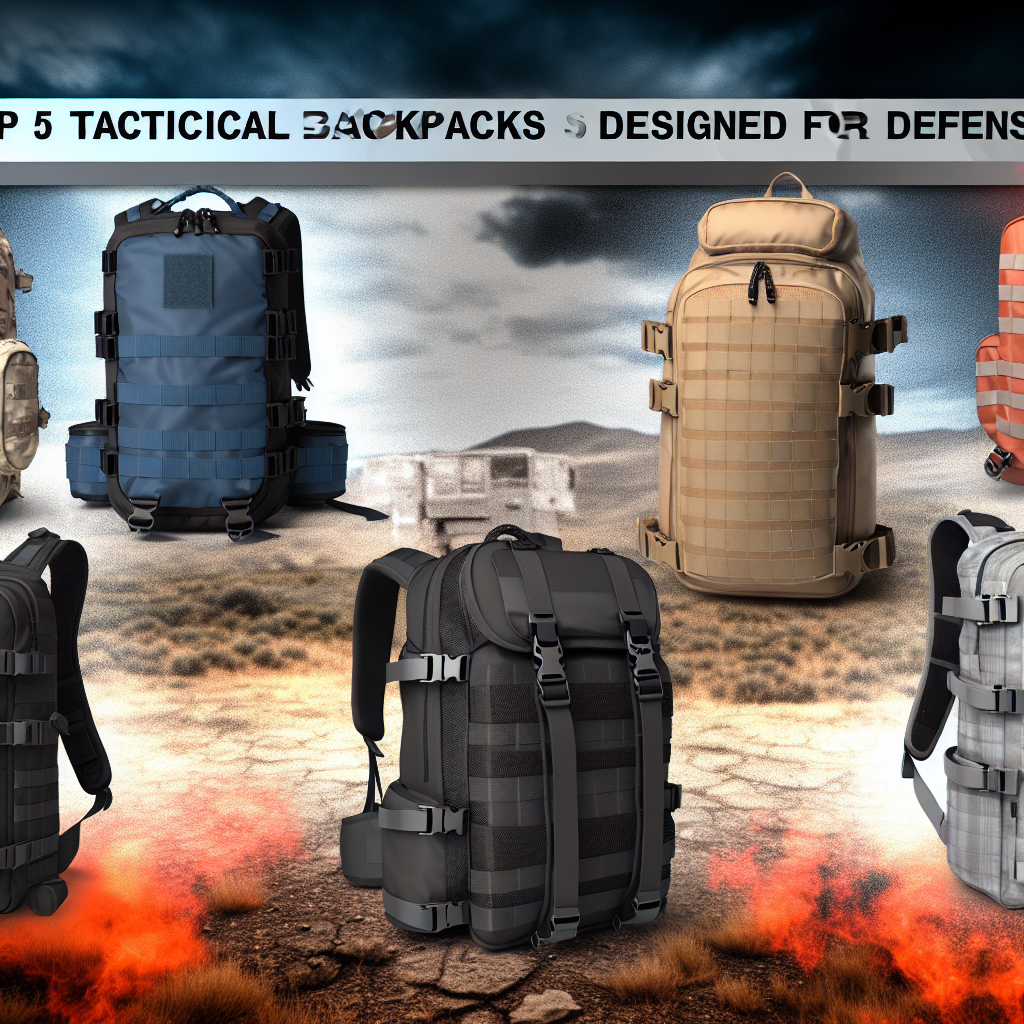 Top 5 Tactical Backpacks Designed for Defense