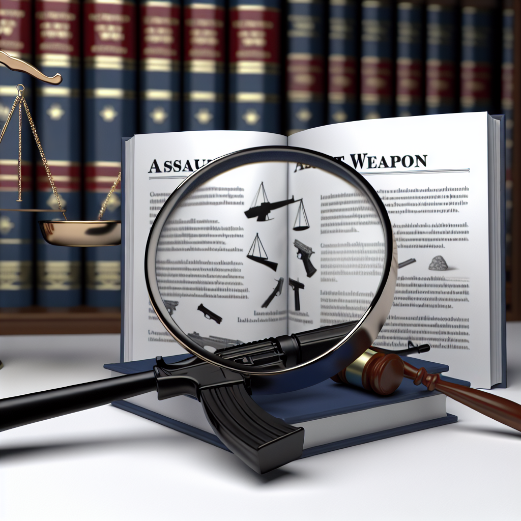 Understanding the Legal Definition of “Assault Weapon”