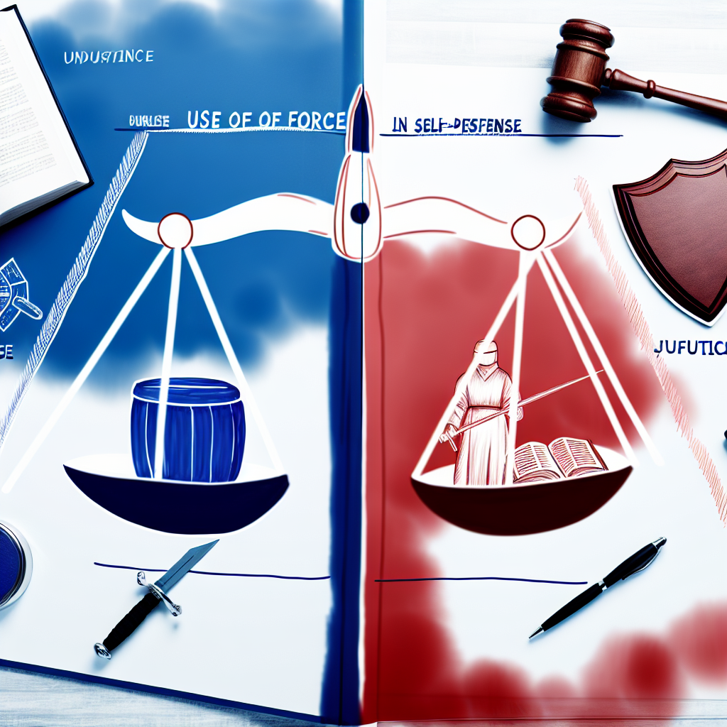 Understanding the Use of Force Laws in Self-Defense