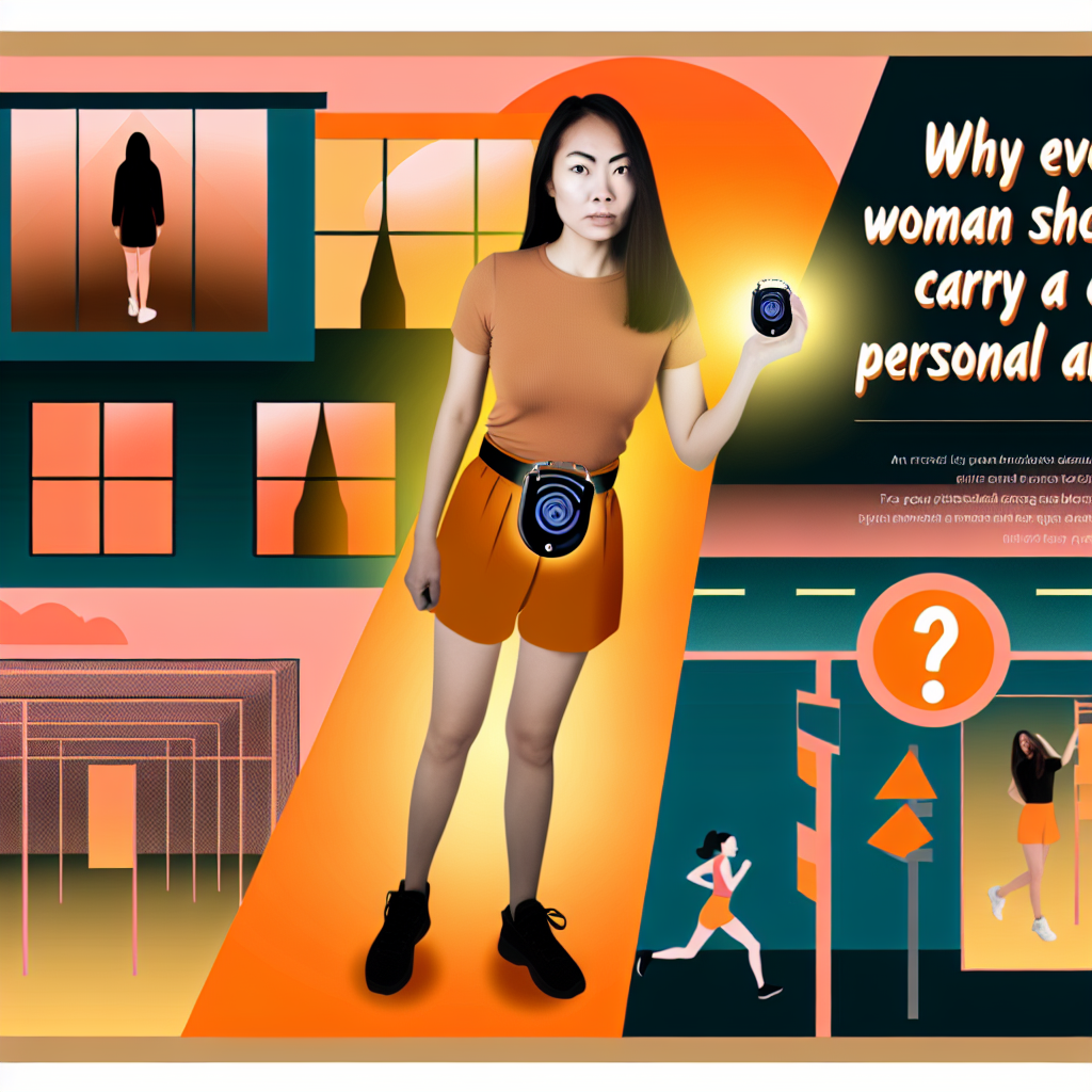 Why Every Woman Should Carry a Personal Alarm